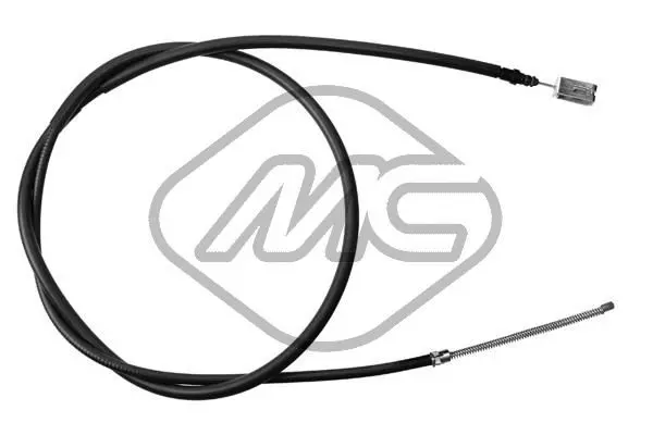 Handler.Part Cable, parking brake Metalcaucho 80365 1