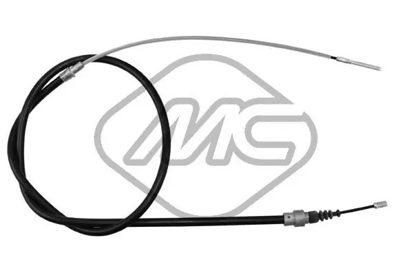 Handler.Part Cable, parking brake Metalcaucho 80433 1