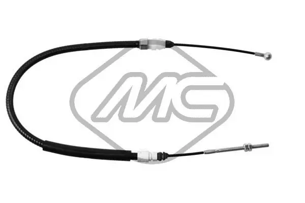 Handler.Part Cable, parking brake Metalcaucho 80437 1