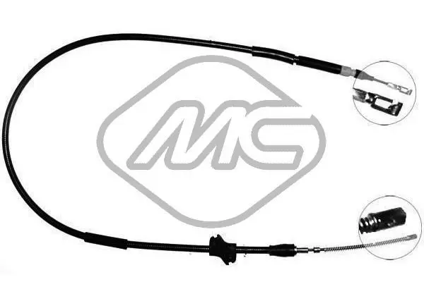 Handler.Part Cable, parking brake Metalcaucho 80557 1