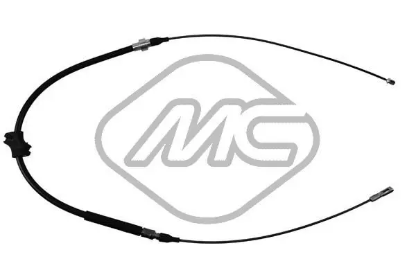 Handler.Part Cable, parking brake Metalcaucho 80559 1