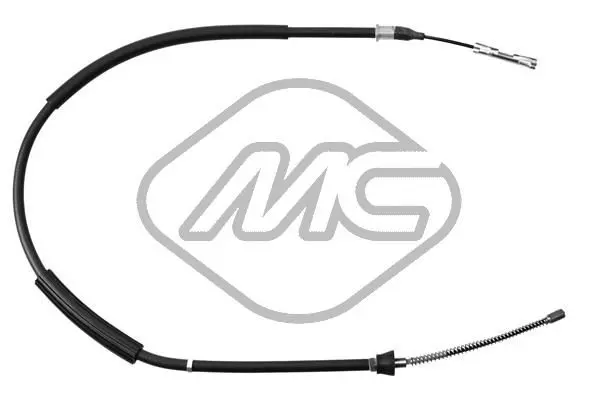 Handler.Part Cable, parking brake Metalcaucho 80582 1