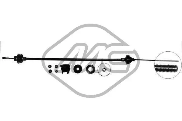 Handler.Part Clutch cable Metalcaucho 80716 1