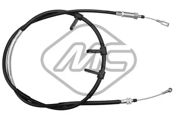 Handler.Part Cable, parking brake Metalcaucho 80852 1