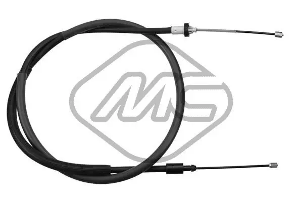 Handler.Part Cable, parking brake Metalcaucho 80873 1