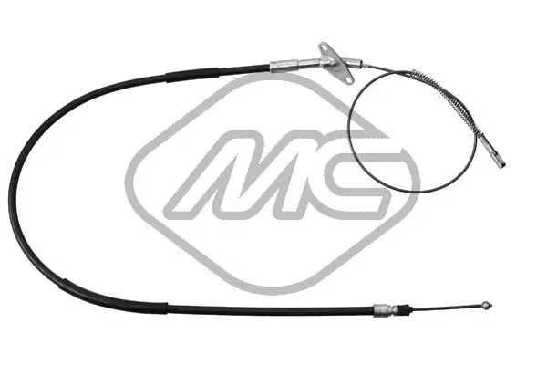 Handler.Part Cable, parking brake Metalcaucho 80942 1