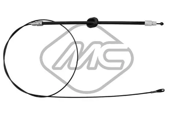 Handler.Part Cable, parking brake Metalcaucho 80997 1