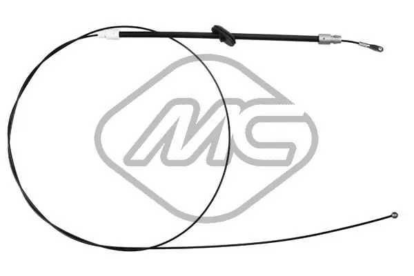 Handler.Part Cable, parking brake Metalcaucho 80998 1