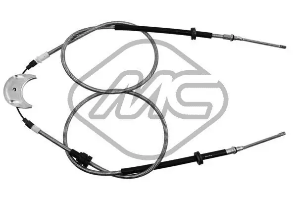 Handler.Part Cable, parking brake Metalcaucho 81746 1