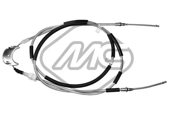 Handler.Part Cable, parking brake Metalcaucho 81782 1