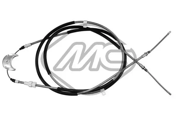 Handler.Part Cable, parking brake Metalcaucho 81783 1