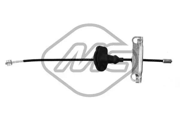 Handler.Part Cable, parking brake Metalcaucho 81789 1