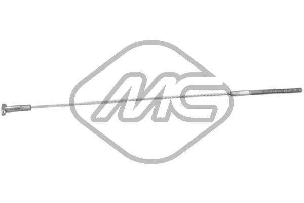 Handler.Part Cable, parking brake Metalcaucho 81805 1