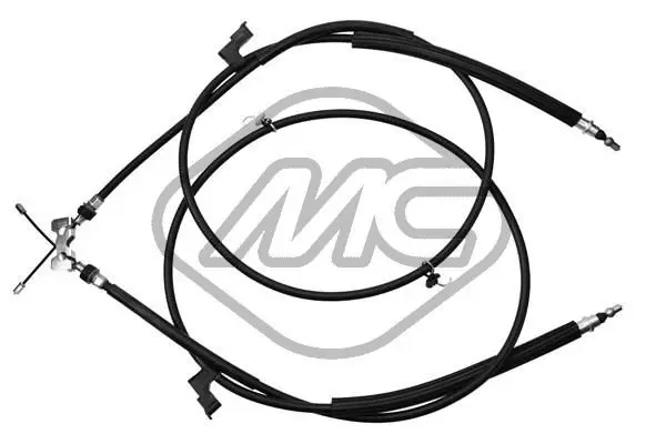 Handler.Part Cable, parking brake Metalcaucho 81830 1