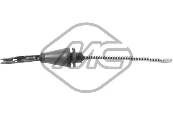 Handler.Part Cable, parking brake Metalcaucho 81847 1