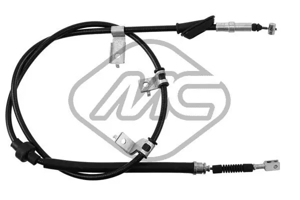 Handler.Part Cable, parking brake Metalcaucho 82162 1