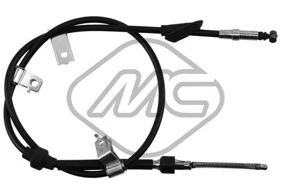 Handler.Part Cable, parking brake Metalcaucho 82166 1