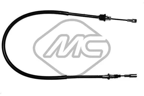 Handler.Part Cable, parking brake Metalcaucho 82359 1