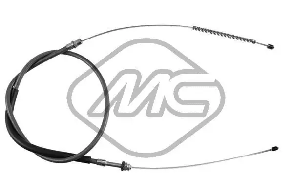 Handler.Part Cable, parking brake Metalcaucho 82798 1