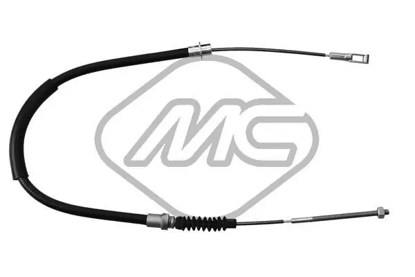 Handler.Part Cable, parking brake Metalcaucho 82815 1