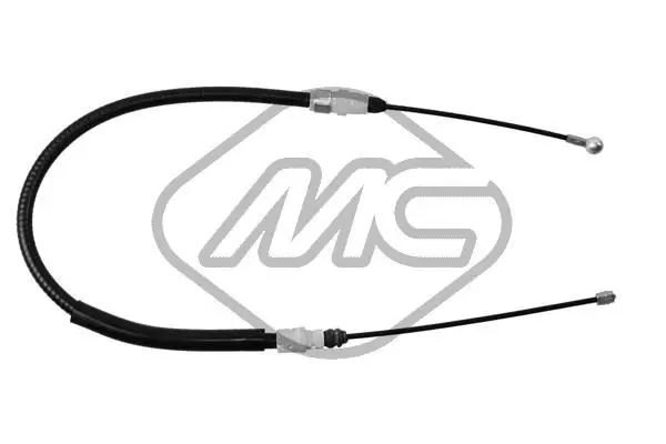 Handler.Part Cable, parking brake Metalcaucho 82833 1