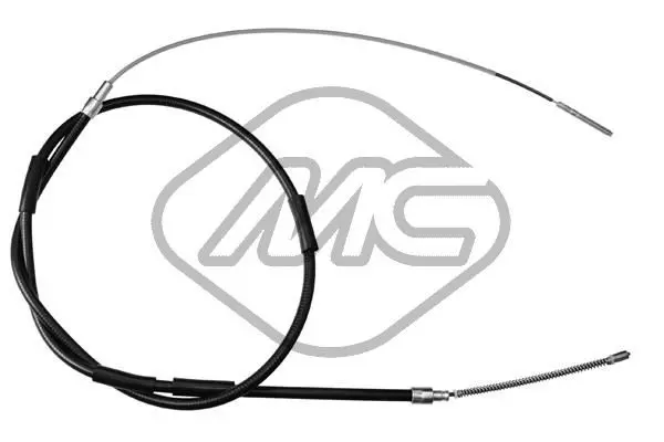 Handler.Part Cable, parking brake Metalcaucho 83715 1