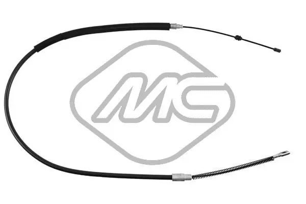 Handler.Part Cable, parking brake Metalcaucho 83743 1