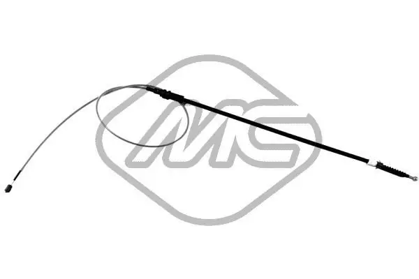 Handler.Part Cable, parking brake Metalcaucho 83772 1