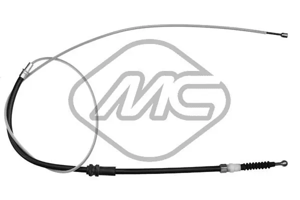 Handler.Part Cable, parking brake Metalcaucho 83774 1