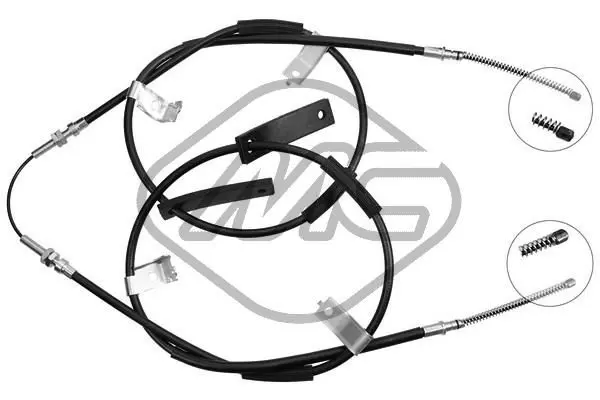 Handler.Part Cable, parking brake Metalcaucho 83917 1