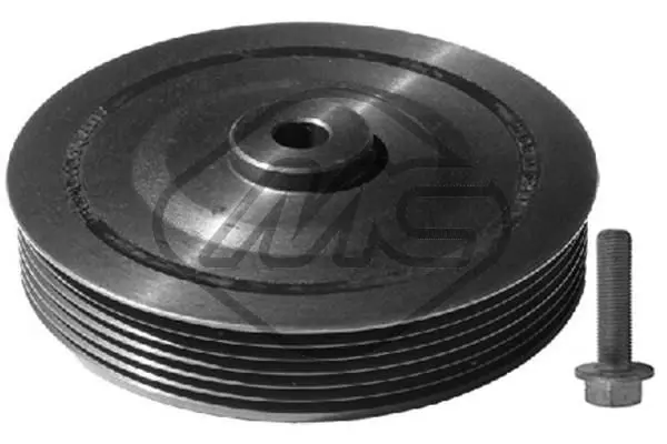 Handler.Part Belt pulley set, crankshaft Metalcaucho 14163 1