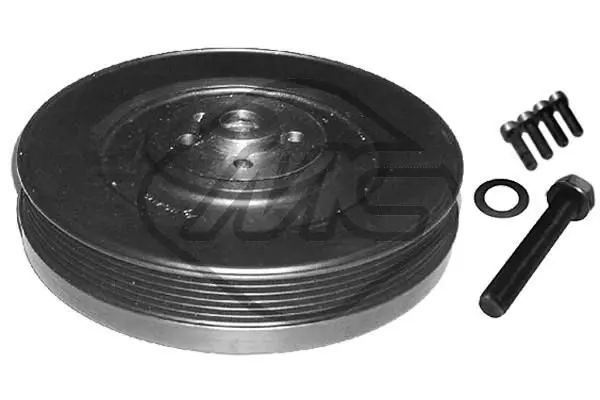 Handler.Part Belt pulley set, crankshaft Metalcaucho 14176 1