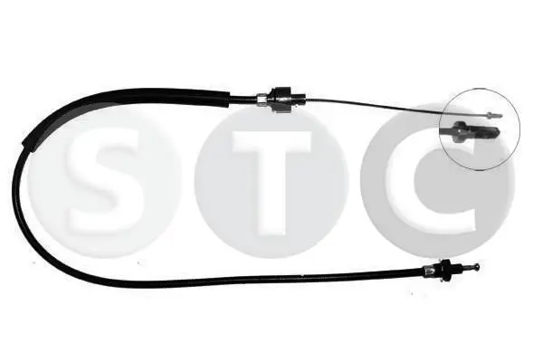 Handler.Part Clutch cable STC T480039 1