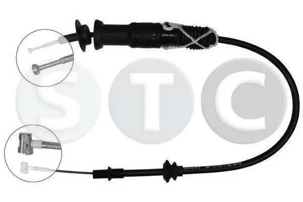 Handler.Part Clutch cable STC T480060 1