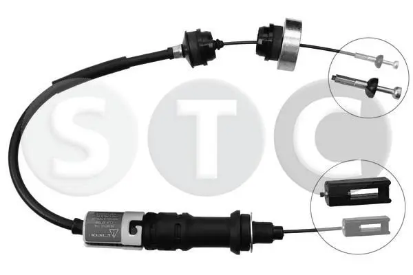 Handler.Part Clutch cable STC T480159 1