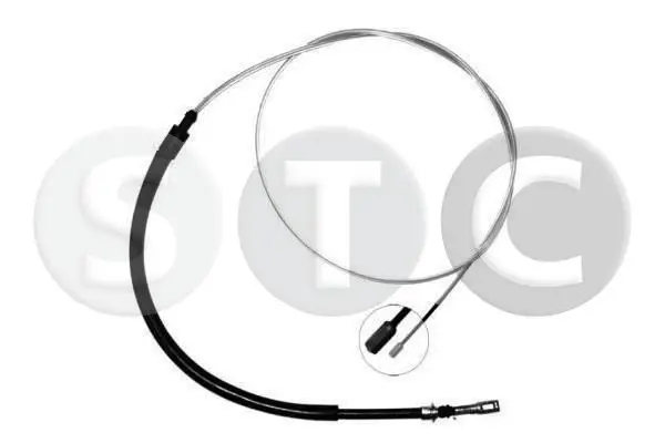 Handler.Part Cable, parking brake STC T480206 1