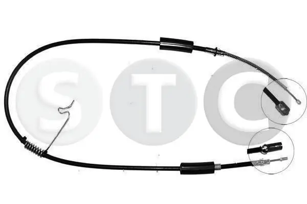 Handler.Part Cable, parking brake STC T480243 1