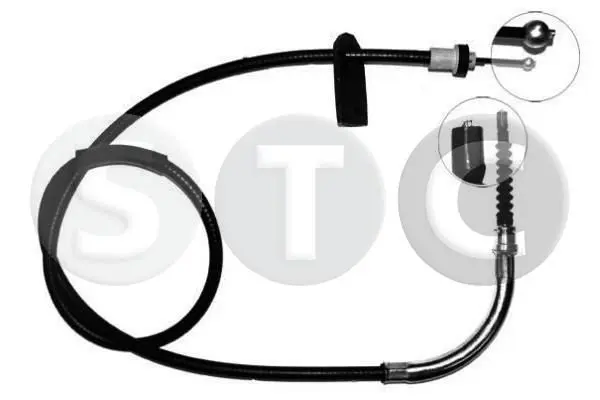 Handler.Part Cable, parking brake STC T480398 1