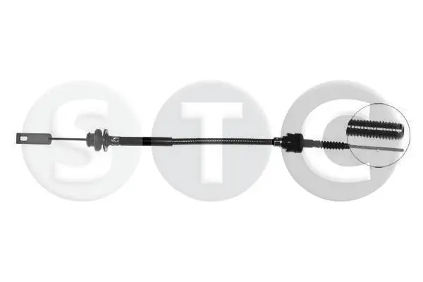 Handler.Part Clutch cable STC T480415 1