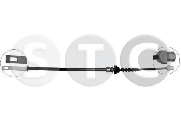 Handler.Part Clutch cable STC T480514 1