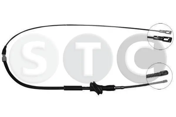 Handler.Part Cable, parking brake STC T480550 1