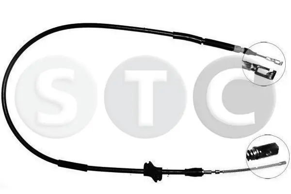 Handler.Part Cable, parking brake STC T480557 1