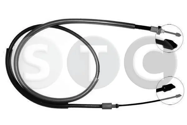 Handler.Part Cable, parking brake STC T480826 1