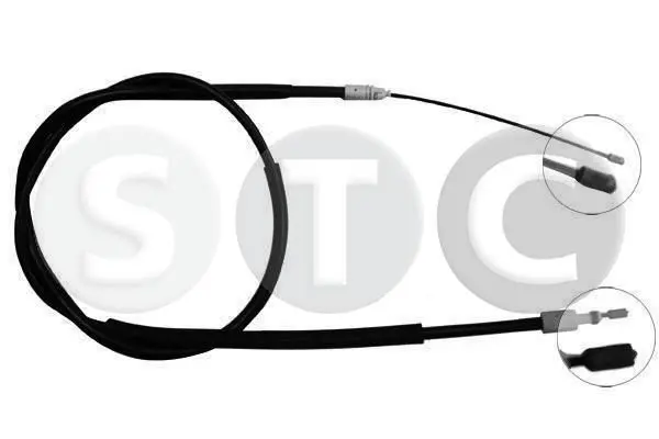 Handler.Part Cable, parking brake STC T480827 1