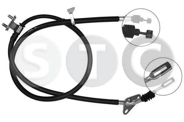 Handler.Part Cable, parking brake STC T482195 1