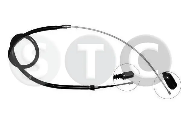 Handler.Part Cable, parking brake STC T483285 1