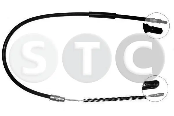 Handler.Part Cable, parking brake STC T483704 1