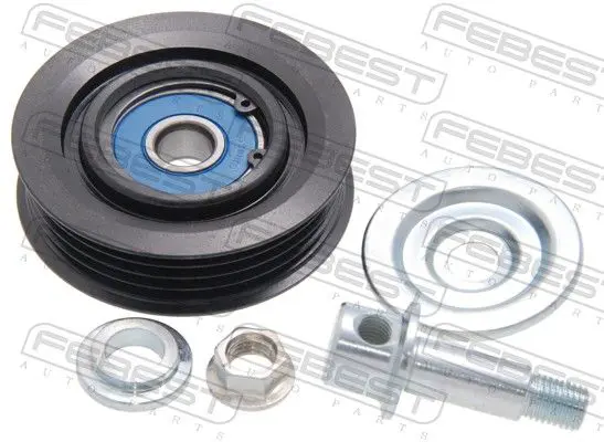 Handler.Part Tensioner pulley, v-ribbed belt FEBEST 0187AT220 1