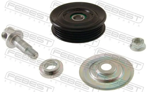 Handler.Part Tensioner pulley, v-ribbed belt FEBEST 0187GX100 1