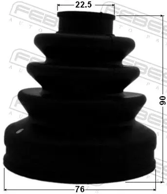 Handler.Part Bellow set, drive shaft FEBEST 0315CU2 2